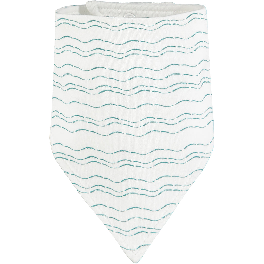 Send love and kindness with our Waves of Joy organic bandana bib, a heartfelt and beautiful baby gift. 