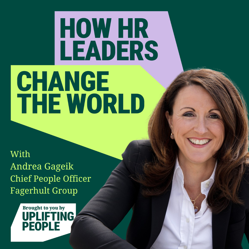 173. HR & Redefining Leadership: Andrea Gageik, Chief People Officer, Fagerhult Group