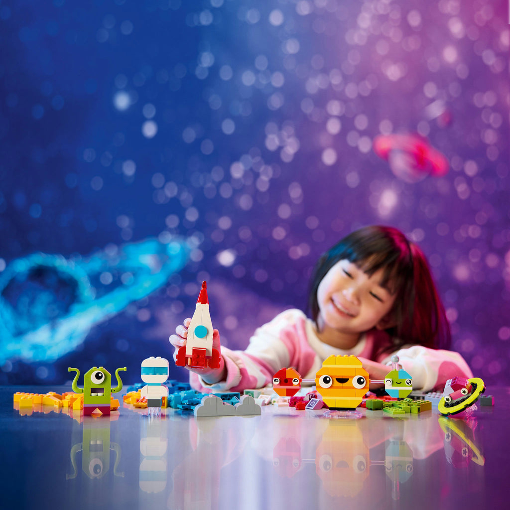 LEGO creative space planets