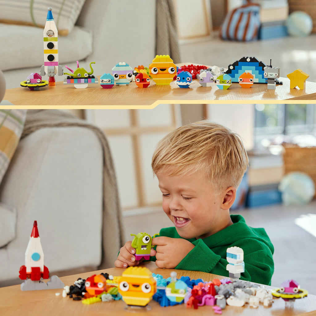 LEGO creative space planets