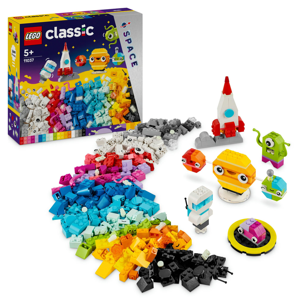 LEGO creative space planets