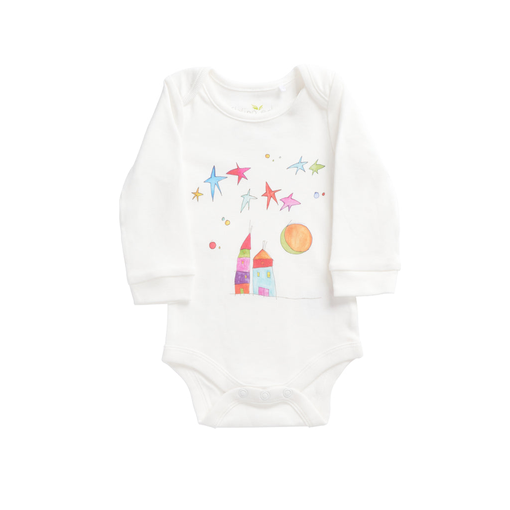 Flying Edna x From Babies with Love - Cosmic organic baby gift set