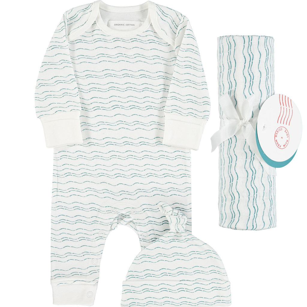Waves of Joy organic baby gift set - large