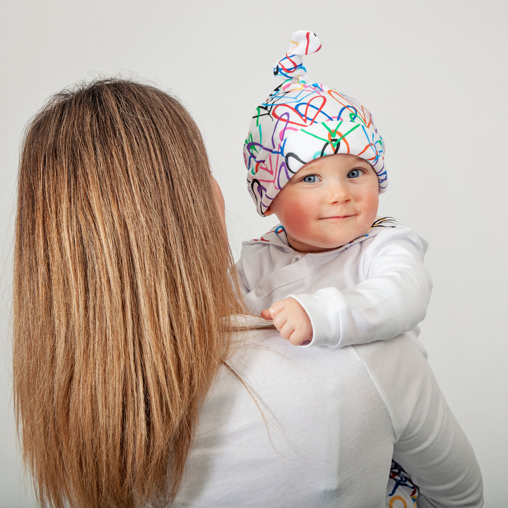 #Lovewall organic knot hat - James Goldcrown x From Babies with Love