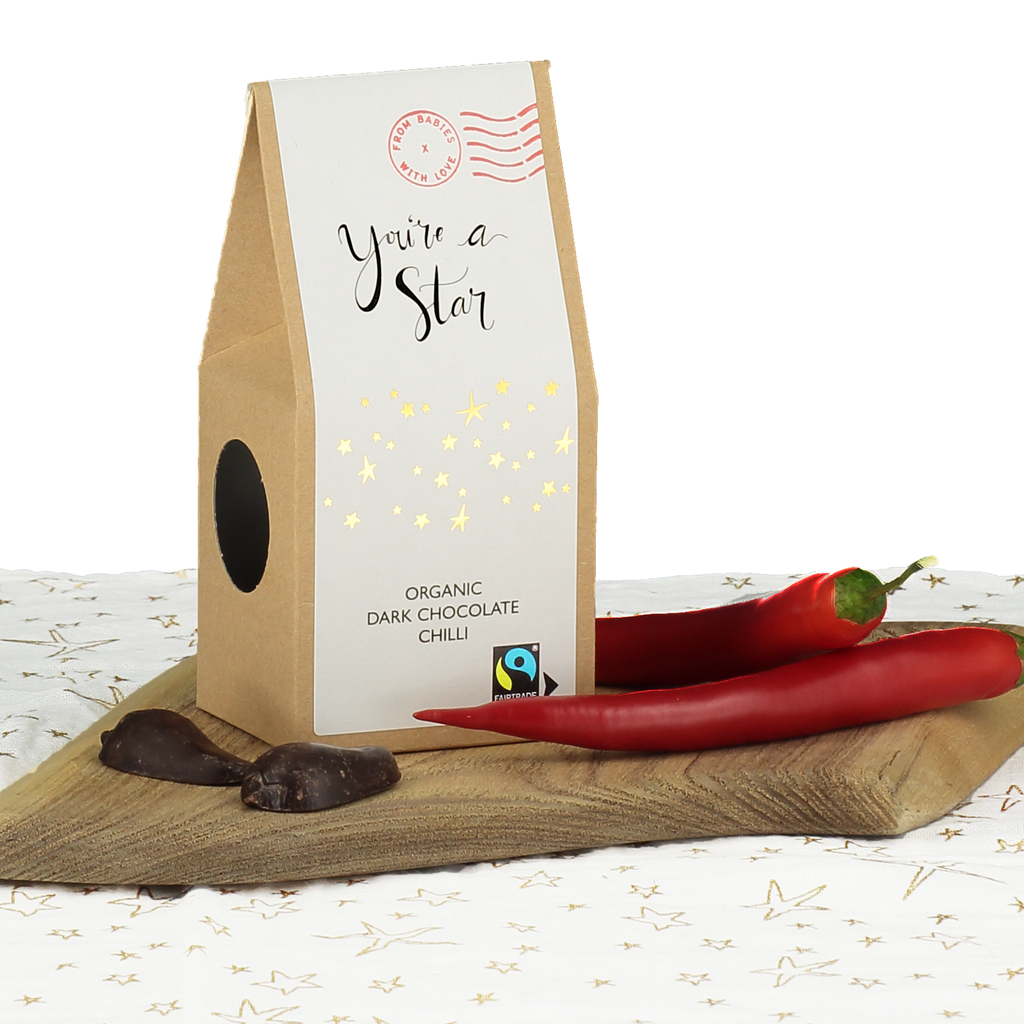 You're a Star organic and Fairtrade chocolate gift set